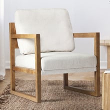 Wystan Rubberwood Armchair